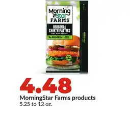 Hy-Vee MorningStar Farms products offer