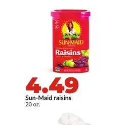 Hy-Vee Sun-Maid raisins offer