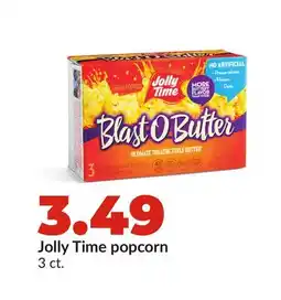 Hy-Vee Jolly Time popcorn offer