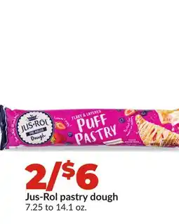 Hy-Vee Jus-Rol pastry dough offer