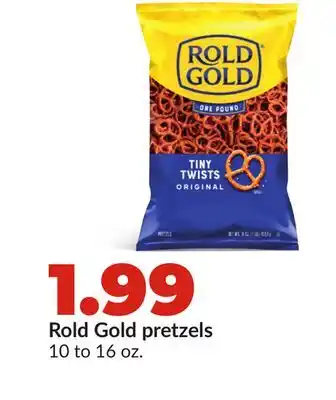 Hy-Vee Rold Gold pretzels offer