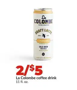 Hy-Vee La Colombe coffee drink offer