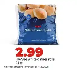 Hy-Vee Hy-Vee white dinner rolls offer