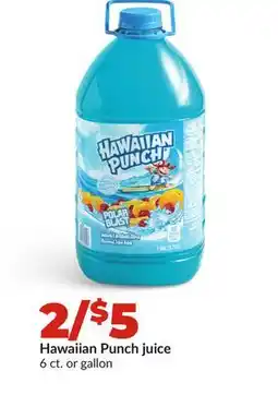 Hy-Vee Hawaiian Punch juice offer