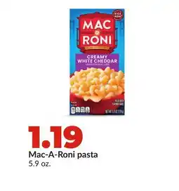 Hy-Vee Mac-A-Roni pasta offer