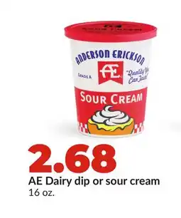 Hy-Vee AE Dairy dip or sour cream offer