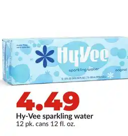 Hy-Vee Hy-Vee sparkling water offer