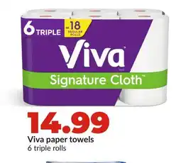 Hy-Vee Viva paper towels offer