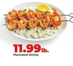 Hy-Vee Marinated shrimp offer