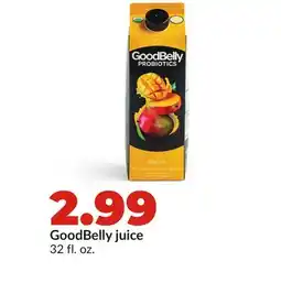 Hy-Vee GoodBelly juice offer