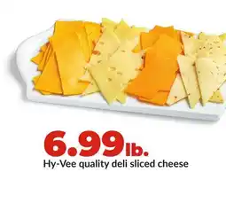 Hy-Vee Hy-Vee quality deli sliced cheese offer