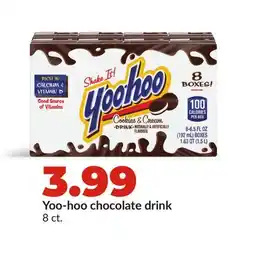 Hy-Vee Yoo-hoo chocolate drink offer