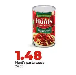Hy-Vee Hunt's pasta sauce offer