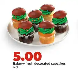 Hy-Vee Bakery fresh decorated cupcakes offer