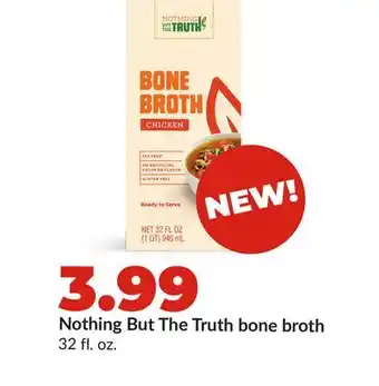 Hy-Vee Nothing But The Truth bone broth offer