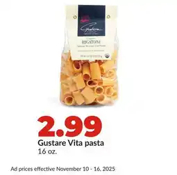 Hy-Vee Gustare Vita pasta offer