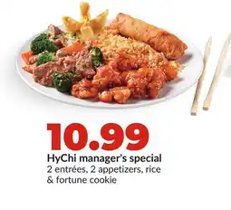 Hy-Vee HyChi manager's special offer