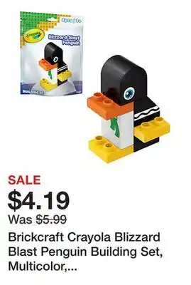 Office Depot Brickcraft Crayola Blizzard Blast Penguin Building Set, Multicolor, Set Of 8 Pieces offer