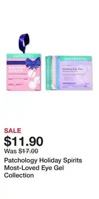 Ulta Beauty Patchology Holiday Spirits Most-Loved Eye Gel Collection offer