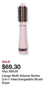Ulta Beauty L'ange Multi-Volume Series 2-in-1 Interchangeable Brush Dryer offer