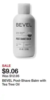 Ulta Beauty BEVEL Post-Shave Balm with Tea Tree Oil offer