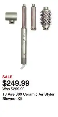 Ulta Beauty T3 Aire 360 Ceramic Air Styler Blowout Kit offer