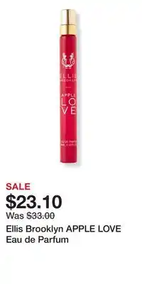 Ulta Beauty Ellis Brooklyn APPLE LOVE Eau de Parfum offer