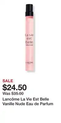 Ulta Beauty Lancôme La Vie Est Belle Vanille Nude Eau de Parfum offer