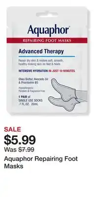 Ulta Beauty Aquaphor Repairing Foot Masks offer