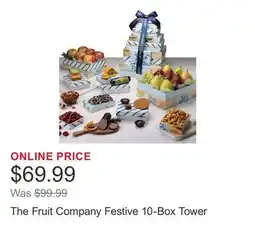Costco The Fruit Company Festive 10-Box Tower offer