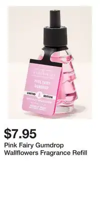 Bath & Body Works Pink Fairy Gumdrop Wallflowers Fragrance Refill offer