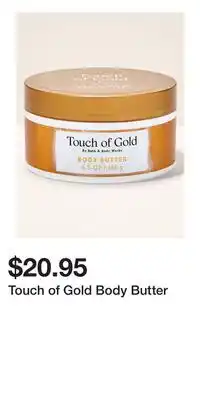 Bath & Body Works Touch of Gold Body Butter offer