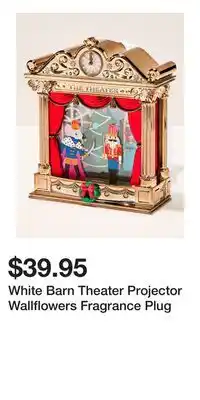 Bath & Body Works White Barn Theater Projector Wallflowers Fragrance Plug offer