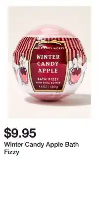 Bath & Body Works Winter Candy Apple Bath Fizzy offer