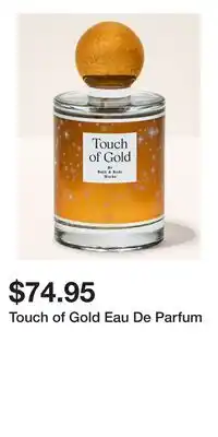 Bath & Body Works Touch of Gold Eau De Parfum offer