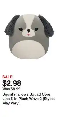 Game Stop Squishmallows Squad Core Line 5-in Plush Wave 2 (Styles May Vary) offer