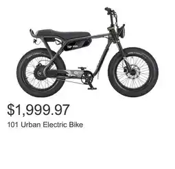 Costco 101 Urban Electric Bike offer