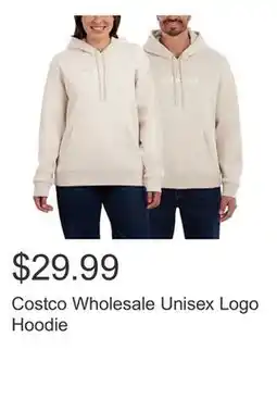 Costco Costco Wholesale Unisex Logo Hoodie offer