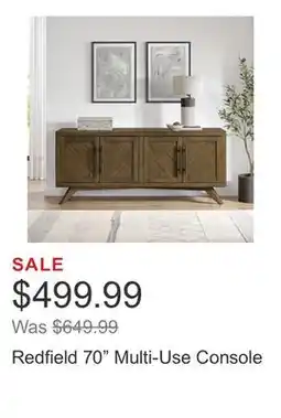 Costco Redfield 70 Multi-Use Console offer