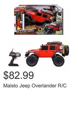 Costco Maisto Jeep Overlander R/C offer