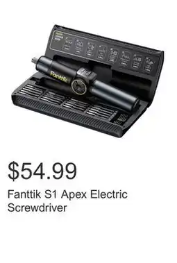Costco Fanttik S1 Apex Electric Screwdriver offer