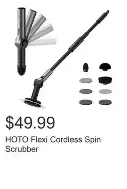 Costco HOTO Flexi Cordless Spin Scrubber offer