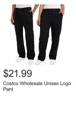 Costco Costco Wholesale Unisex Logo Pant offer