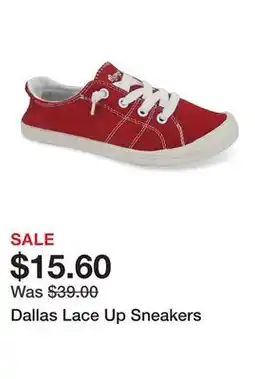 Belk Dallas Lace Up Sneakers offer