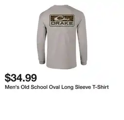 Belk Men's Old School Oval Long Sleeve T-Shirt offer