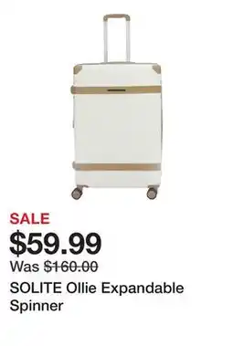 Belk SOLITE Ollie Expandable Spinner offer