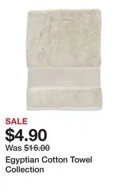 Belk Egyptian Cotton Towel Collection offer