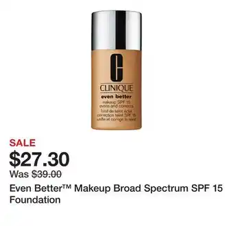 Belk Even Better Makeup Broad Spectrum SPF 15 Foundation offer