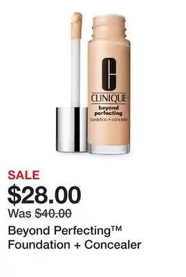 Belk Beyond Perfecting Foundation + Concealer offer