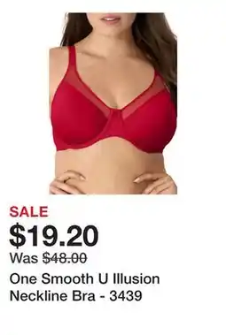 Belk One Smooth U Illusion Neckline Bra - 3439 offer